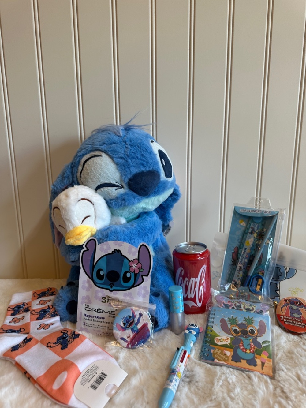 Blue Stitch Plush and Accessories